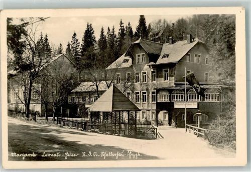 Schellerhau WK II RAD Margarethe Cronau Landpost über Kipsdorf