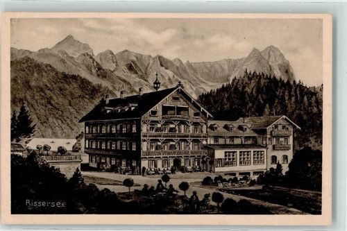 Garmisch Rissersee Gasthaus Alpspitze Waxenstein