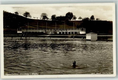 Scheidegg 1938 Foto Mauch Schwimmbad