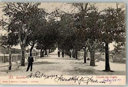 Luanda 1903 Calcada das Cruzes