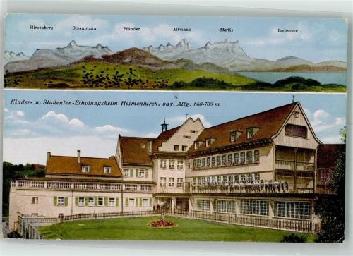 88178 W8999 Heimenkirch - Kinder- u. Studenten-Erholungsheim