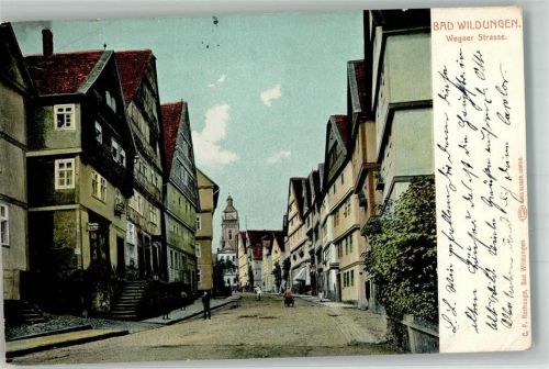 Bad Wildungen 1905 Wegaer Straße