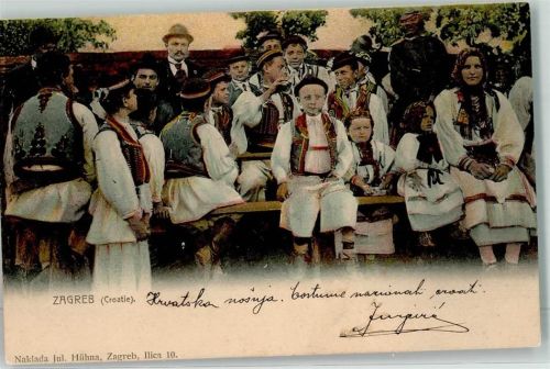 Zagreb 1902 Tracht