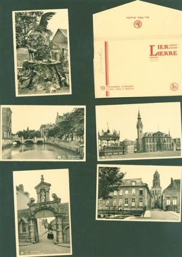 Lier Lot mit 10 AK Originalumschlag