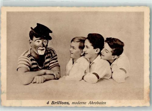 4 Brillons, moderne Akrobaten Zirkus