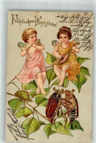 Elfen Marienkäfer Querflöte Mandoline