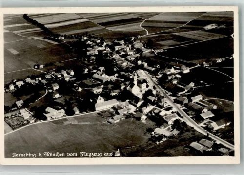 Zorneding Fliegeraufnahme Bei München Freigeg. R.L.M.
