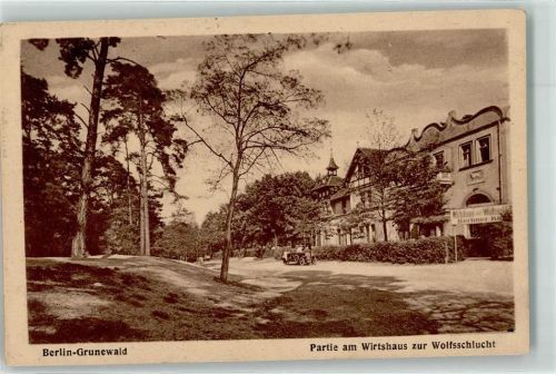 Grunewald Gasthaus zur Wolfsschlucht