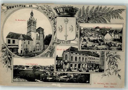 70600 Fouvent-Saint-Andoche 1917 - Hotel de Ville Wappen