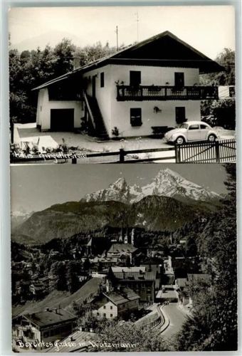 Schönau Haus Pfingstlerstein Watzmann Berchtesgaden VW Käfer