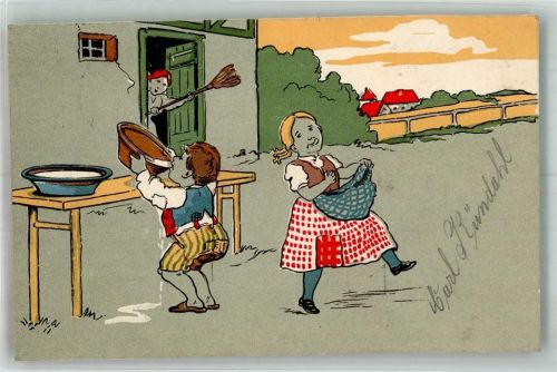 1906 Kinderspiele Streiche