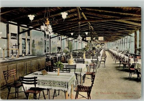 Lühe 1907 Gasthaus A. Steinhoff`s Fährhaus