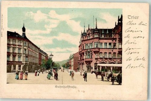 Trier 1902 Bahnhofstrasse