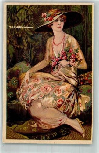1920 Serie 317-5 Art Deco Mode