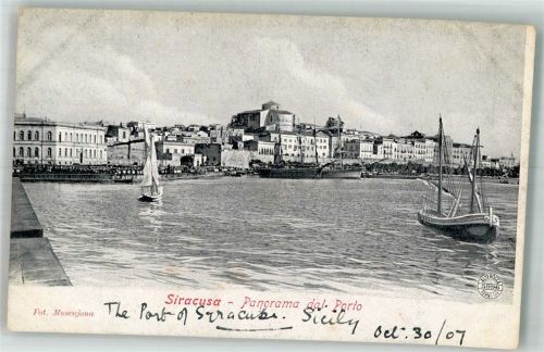 Siracusa 1907 Hafen