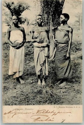 Kampala 1907 Tracht Frauen
