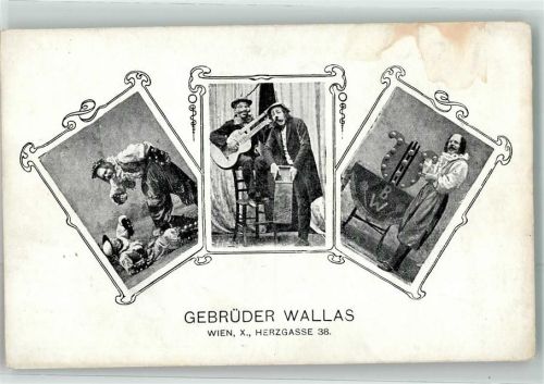 Wien Zirkus Kontragitarre Gebrüder Wallas