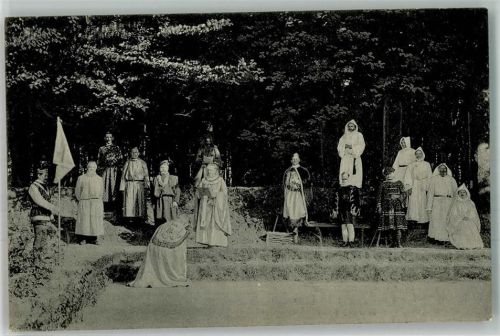 Bruchhausen-Vilsen 1910 Rosenfest auf dem Heiligenberg 5.6.1910