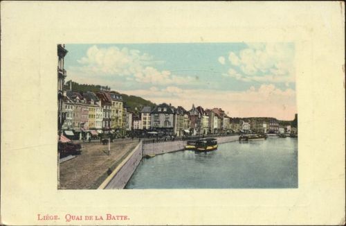 um 1910 Liege, Kai