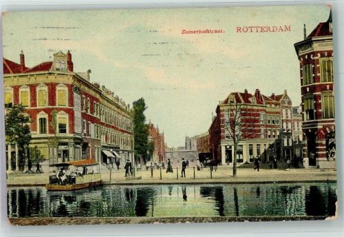Rotterdam 1908 Fähre Zomerhofstraat