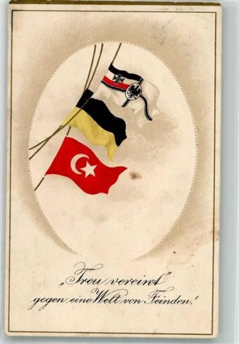 1915 Treue vereint gegen e. Welt v. Feinden HWB K. 271/12 Feld Posrexped. 6. Bayer. Inf. Div
