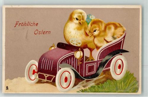 Ostern Küken Tucks and Sons Serie 486