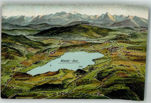 Neumarkt Vogelschau Wallersee