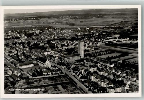 Kornwestheim Fliegeraufnahme Kornwestheim