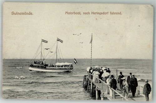 Swinemünde Motorboot