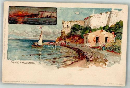 Cannes sign. Wielandt, M. Sainte Marguerite