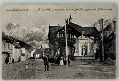Admont Denkmal Leopoldinenbrunnen