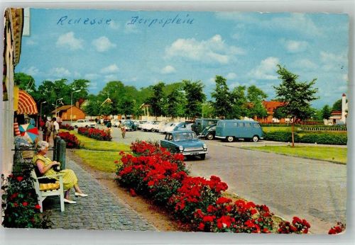 Renesse 1965 Auto VW-Bus Dorpsplein