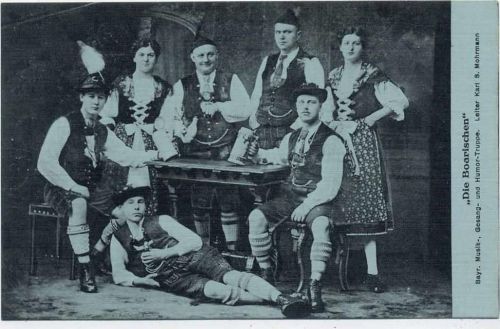 um 1920/30 Die Boarischen,Schmidt & Gebr. Böttger AKU1
