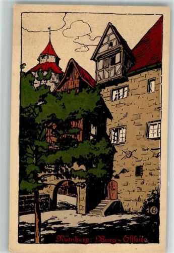 Nürnberg Burg Ostseite