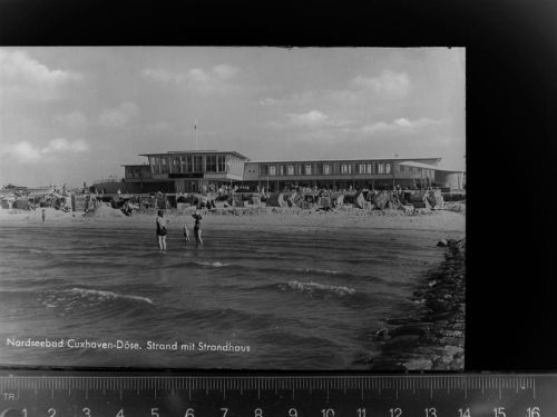 Cuxhaven Strand m. Strandhaus