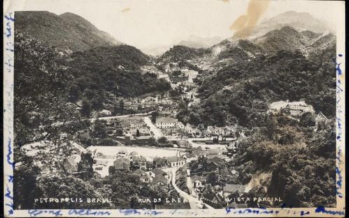 1953 Petropolis Brasil, Ansicht (view), Brasilien (Brasil).