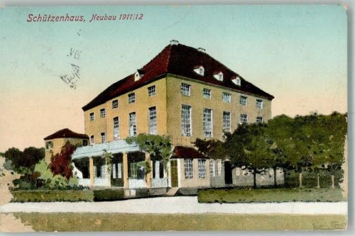 Wittenberg 1915 Schützenhaus Neubau Vogelschiessen 1911