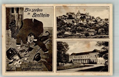 Bad Bentheim Burg Bentheim Kurhaus Humor