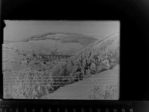 29614 W3040 Willingen GLASNEGATIV Winter-AK