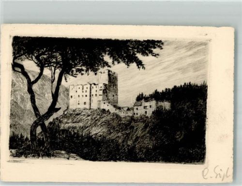 Landeck Originalunterschrift Schloss Landeck Verlag Greuter u. Plattner