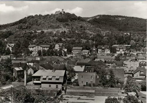 um 1983 Bad Blankenburg: Thür. Wald, Ansicht,Auslese bild Verlag AKU1