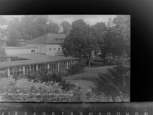 Bad Schwalbach Wandelhalle mit Stahlbadehaus