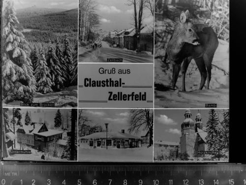 Clausthal-Zellerfeld Mehrfachbildkarte