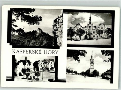 Kasperské Hory Marktplatz Burg