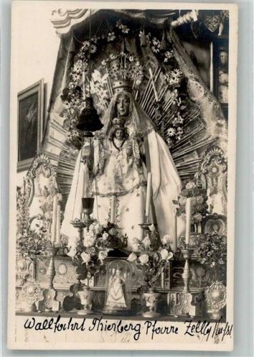 Kufstein 1933 Ort handschriftlich Wahllfahrt- Kirche Altar Thierberg