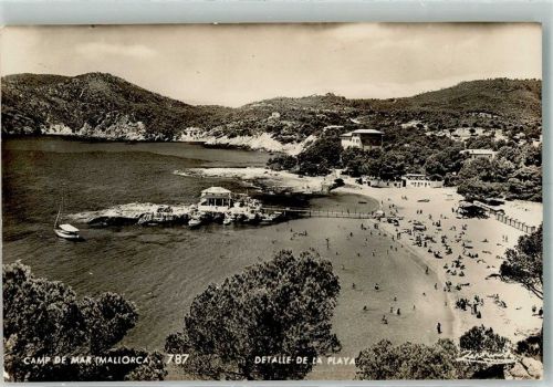 Es Camp de Mar Fliegeraufnahme Schwimmbad