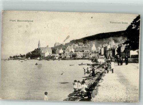 Oban 1904 Isle of Bule Bannatyne Lochgilphead Hafen