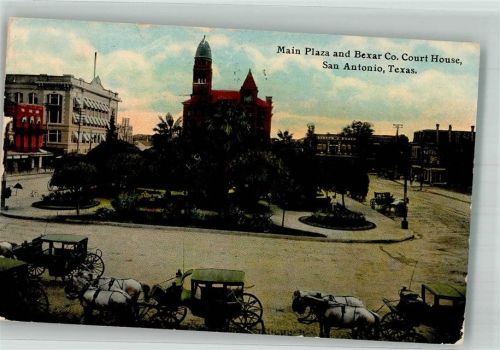 San Antonio 1916 Gericht Main Plaza and Baxer Co.