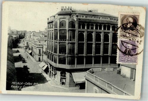 Melilla 1932 Calles Arturo Marke Bildseitig