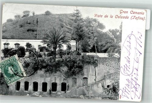 Las Palmas de Gran Canaria 1903 Calzada Marke bildseitig